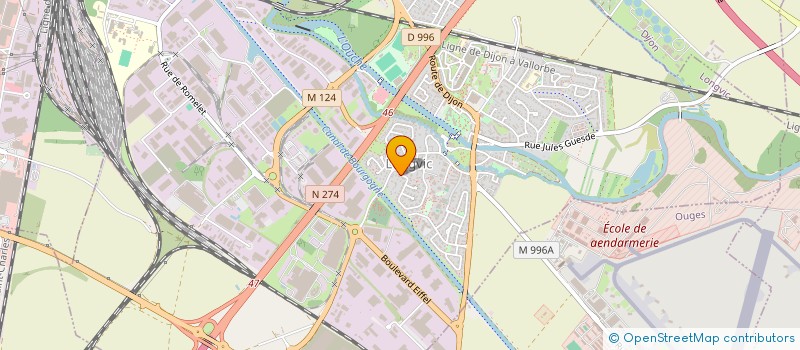 localisation de l'entreprise PATRICK MORTIER ORGANISATION à LONGVIC