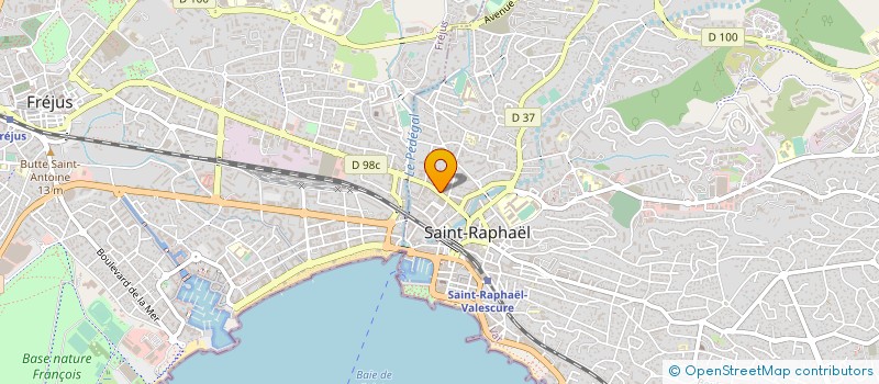 localisation de l'entreprise PATRICK MOTOS à SAINT-RAPHAEL