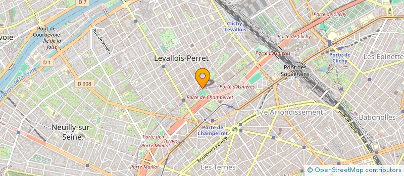 localisation de l'entreprise PATRICK OKERMAN ET ALAN DAGUIN, HUISSIERS DE JUSTICE ASSOCIES à LEVALLOIS-PERRET