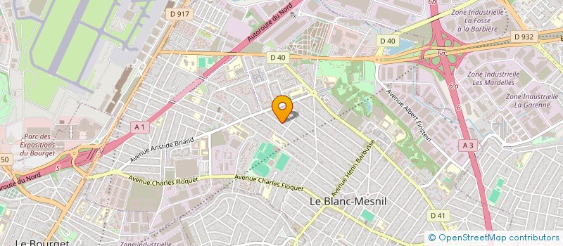 localisation de l'entreprise PATRICK PACHOT à LE BLANC-MESNIL