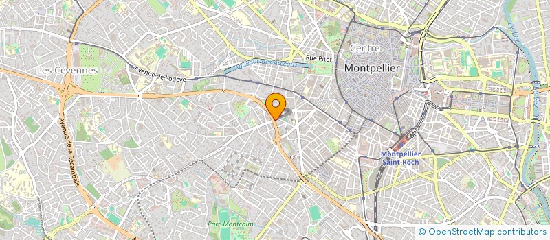localisation de l'entreprise PATRICK SIMON COORDINATION à MONTPELLIER