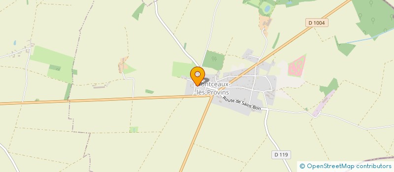 localisation de l'entreprise PATRICK SOUY CONSTRUCTIONS METALLIQUES  MONTCEAUX-LES-PROVINS