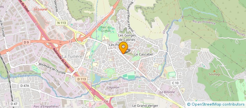 localisation de l'entreprise PATRICK SPORT AUTO à VITROLLES