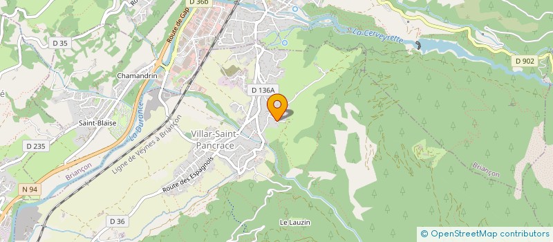 localisation de l'entreprise PATRICK SPORTS  VILLAR-SAINT-PANCRACE