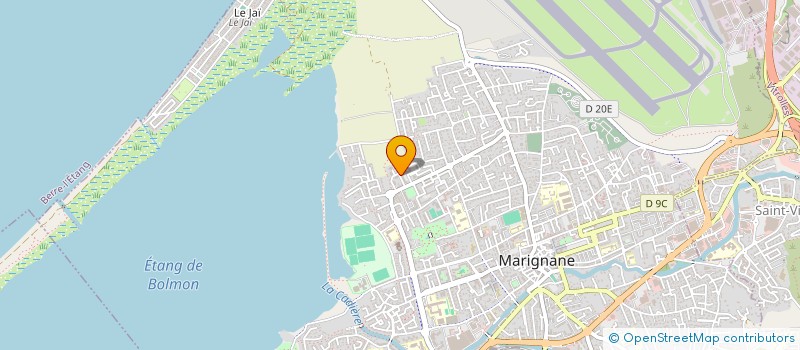 localisation de l'entreprise PATRICK TRANSPORTS SARL  MARIGNANE
