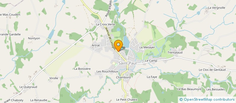 localisation de l'entreprise PATRICK TREPIED à SAINT-PAUL
