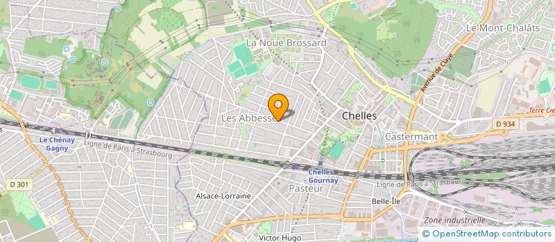 localisation de l'entreprise PATRICK VAN SANTEN MINISTRIES IMPACT EVANGELISATION MONDIALE  CHELLES