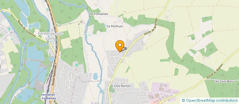 localisation de l'entreprise PATRICK VTC à FERRIERES-EN-GATINAIS