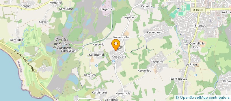 localisation de l'entreprise PATRICO à PLOEMEUR