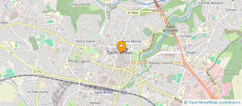 localisation de l'entreprise PATRICONSEIL à SAINT-BRIEUC