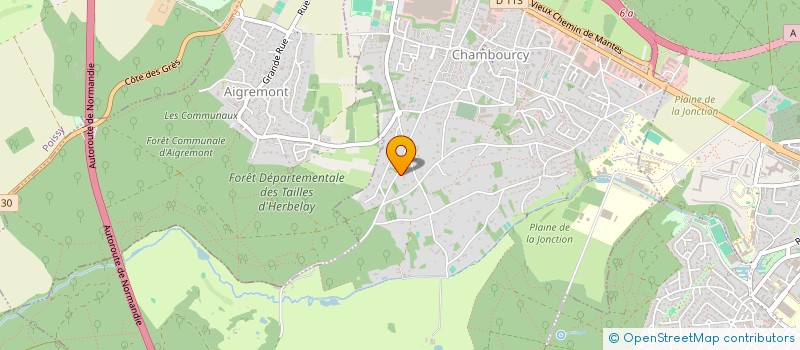 localisation de l'entreprise PATRIFER  CHAMBOURCY