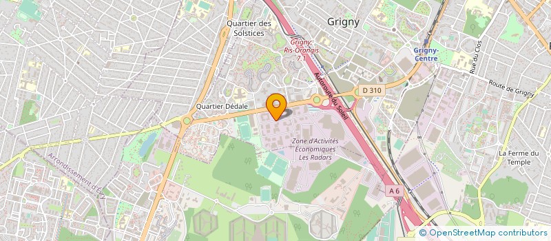 localisation de l'entreprise PATRIGEL à GRIGNY