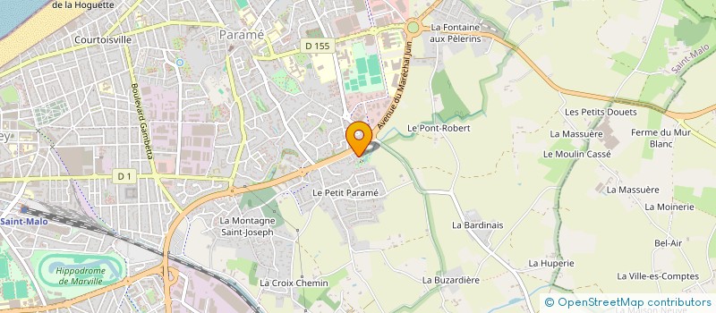 localisation de l'entreprise PATRIHOME INVEST  SAINT-MALO