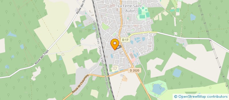 localisation de l'entreprise PATRIM CONSULTING à LA FERTE-SAINT-AUBIN