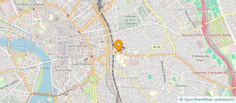 localisation de l'entreprise PATRIM'ONE L'IMMOBILIER 31  TOULOUSE