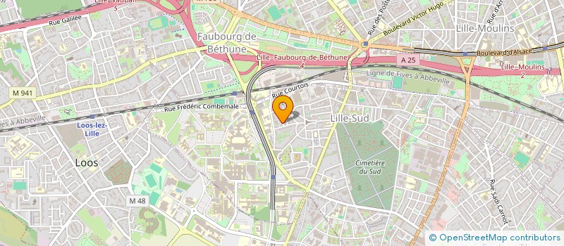 localisation de l'entreprise PATRIMADE à LILLE