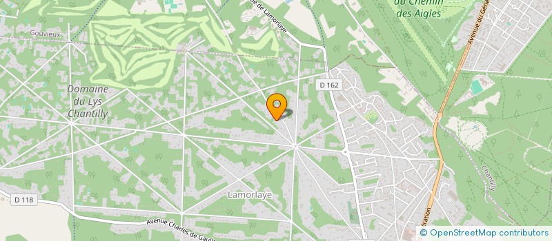 localisation de l'entreprise PATRIMAGE DCTF  LAMORLAYE