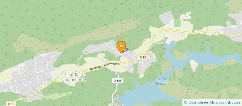 localisation de l'entreprise PATRIMANAE  SAINT-MARC-JAUMEGARDE