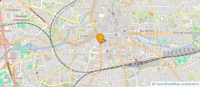 localisation de l'entreprise PATRIMAP LONG CHAMPS  RENNES