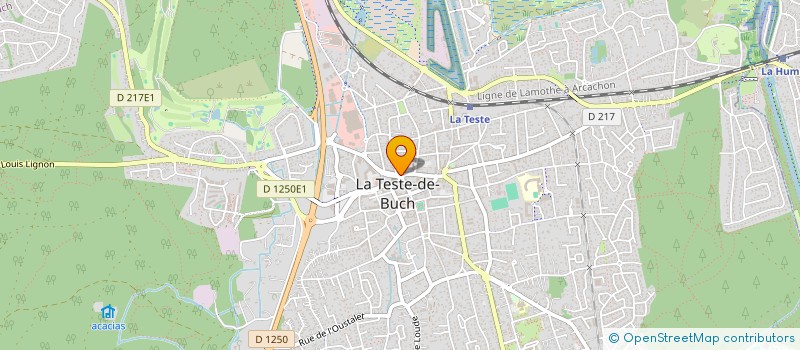 localisation de l'entreprise PATRIMCO NAUTIQUE  LA TESTE-DE-BUCH