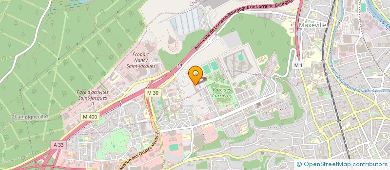 localisation de l'entreprise PATRIMEQUA  MAXEVILLE