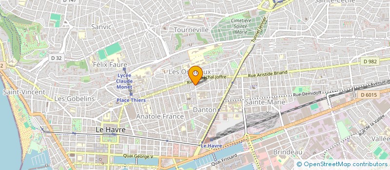 localisation de l'entreprise PATRIMERA à LE HAVRE