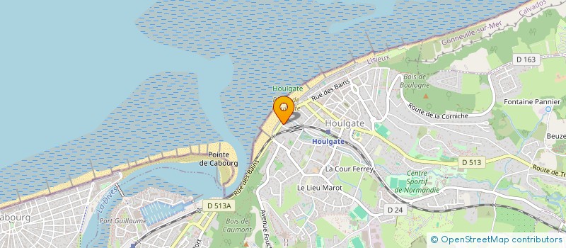 localisation de l'entreprise PATRIMEST  HOULGATE