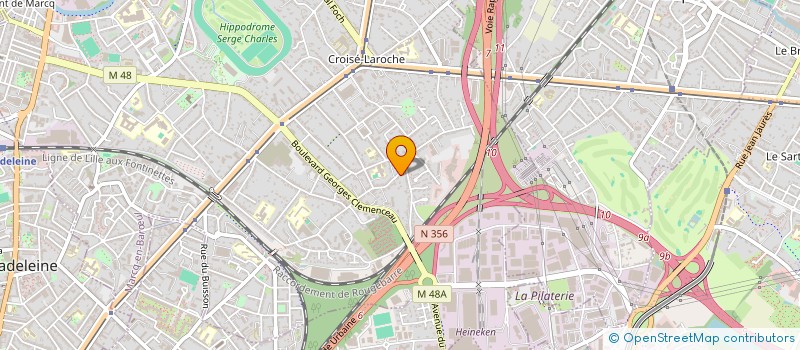 localisation de l'entreprise PATRIMEV à MARCQ-EN-BARŒUL