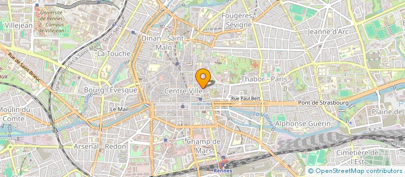 localisation de l'entreprise PATRIMINVEST 18 NANTES PLESSIS  RENNES