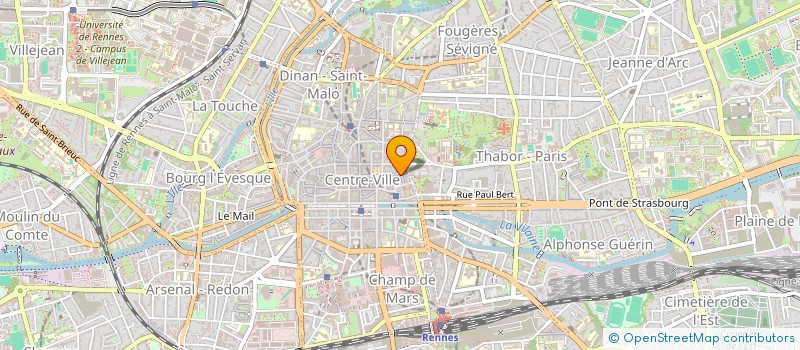 localisation de l'entreprise PATRIMINVEST 23 LANGRES  RENNES