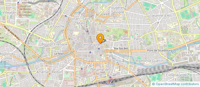 localisation de l'entreprise PATRIMINVEST 24 AMIENS  RENNES