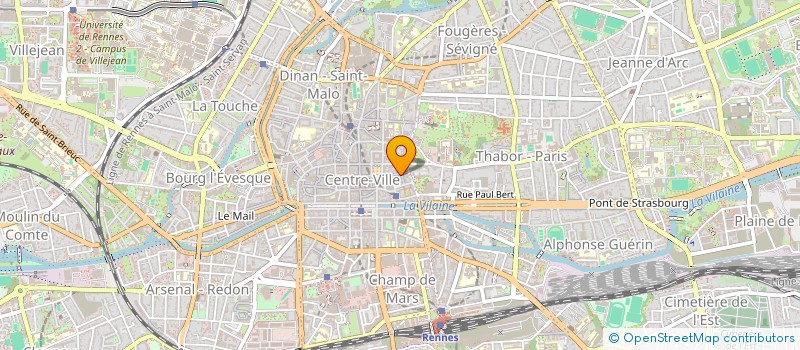 localisation de l'entreprise PATRIMINVEST 24 PLOUFRAGAN  RENNES