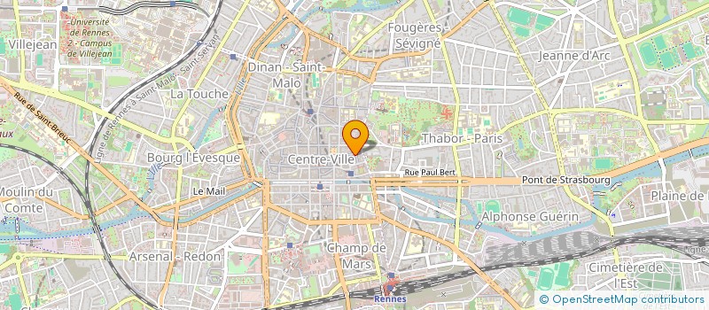 localisation de l'entreprise PATRIMINVEST 25 SAINT-NAZAIRE  RENNES