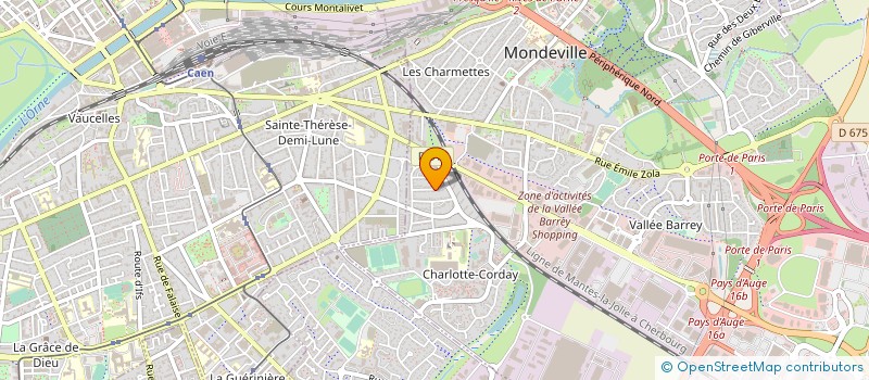 localisation de l'entreprise PATRIMMO à MONDEVILLE