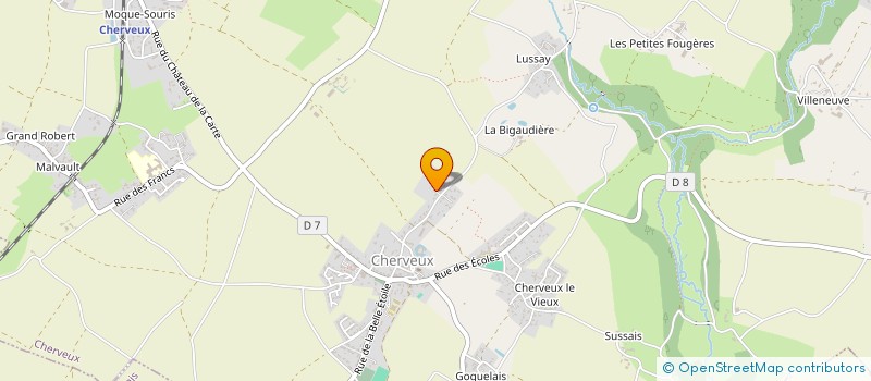 localisation de l'entreprise PATRIMMO  CHAURAY