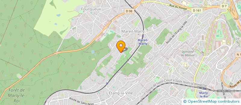 localisation de l'entreprise PATRIMMO-CONSEIL  MAREIL-MARLY