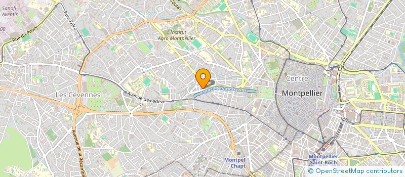 localisation de l'entreprise PATRIMO SCI à MONTPELLIER