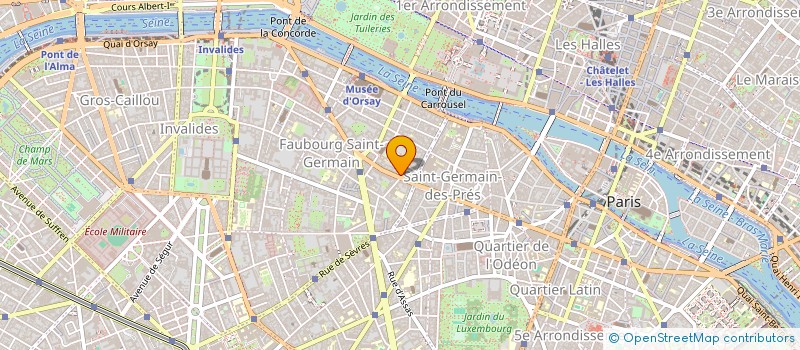 localisation de l'entreprise PATRIMOINE 73 S.A.S à PARIS