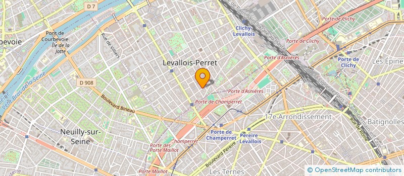 localisation de l'entreprise PATRIMOINE ADVANCE à LEVALLOIS-PERRET
