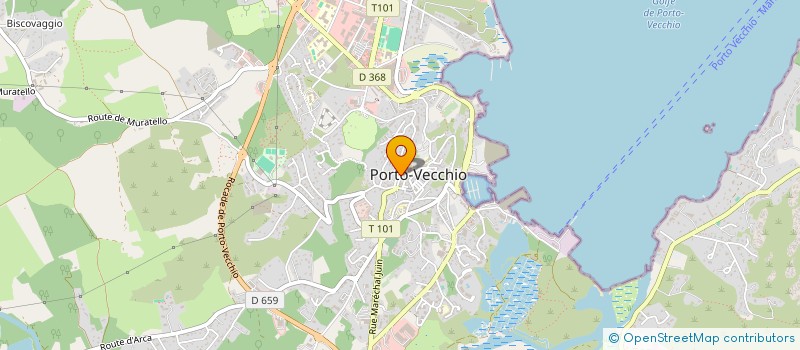 localisation de l'entreprise PATRIMOINE AUDIT & CONSEIL  PORTO-VECCHIO