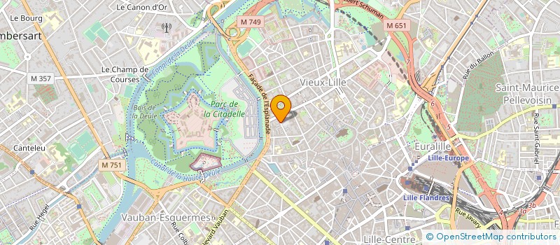 localisation de l'entreprise PATRIMOINE AVENIR à LILLE