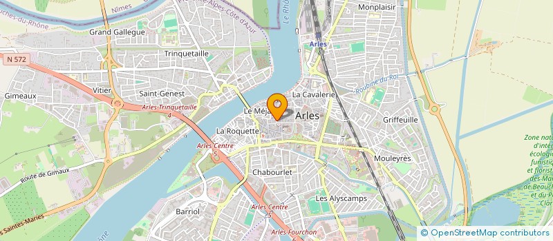 localisation de l'entreprise PATRIMOINE AVENIR à ARLES