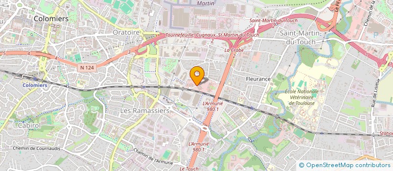 localisation de l'entreprise PATRIMOINE AVENUE GESTION PRIVEE à TOULOUSE