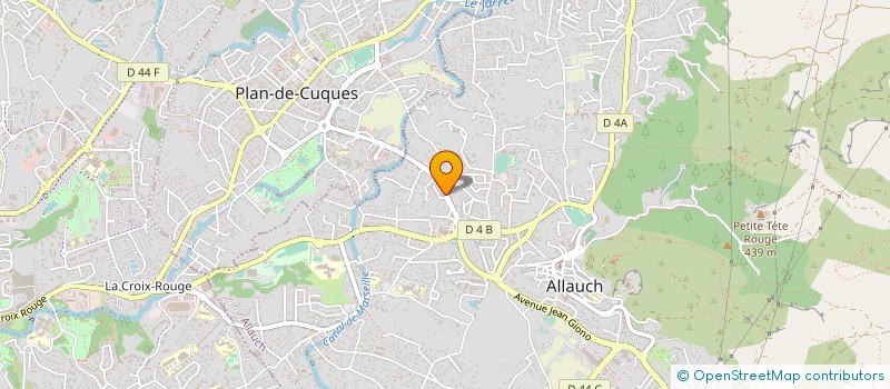 localisation de l'entreprise PATRIMOINE BARBIERI à ALLAUCH