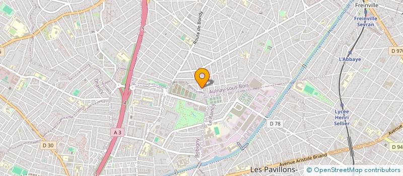 localisation de l'entreprise PATRIMOINE BENAMER à AULNAY-SOUS-BOIS