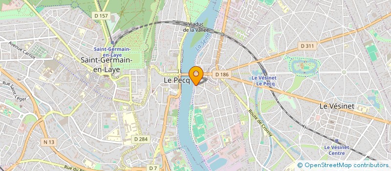 localisation de l'entreprise PATRIMOINE BOULIER  LE PECQ