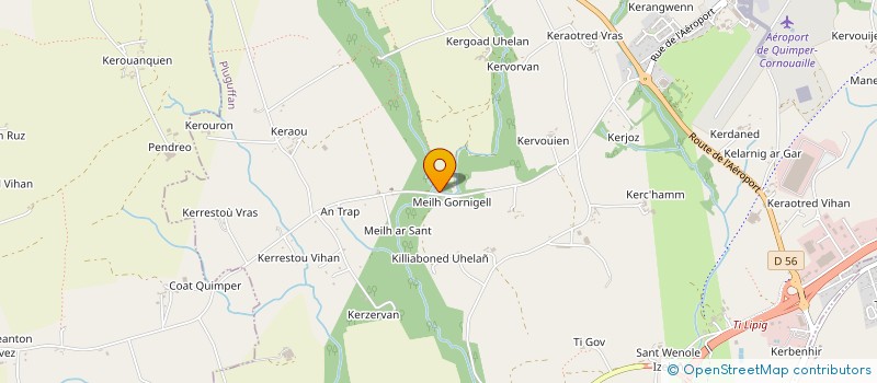 localisation de l'entreprise PATRIMOINE CONNEXION  PLUGUFFAN