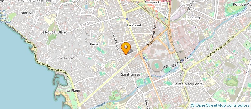 localisation de l'entreprise PATRIMOINE CONSEIL & GESTION à MARSEILLE