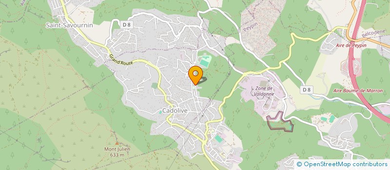 localisation de l'entreprise PATRIMOINE CONSEILS  CADOLIVE