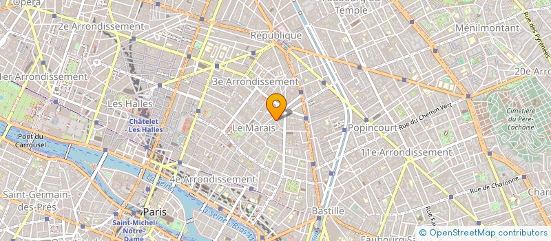 localisation de l'entreprise PATRIMOINE CONSUL à PARIS